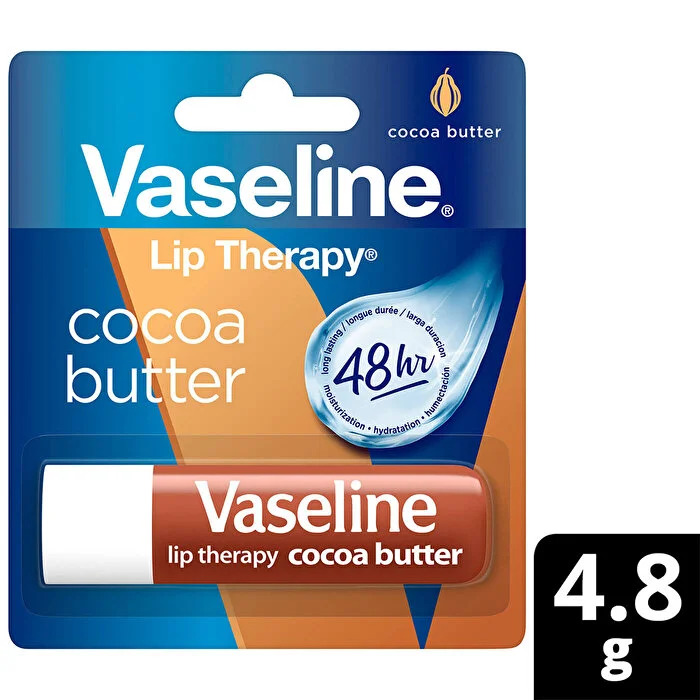 Vaseline Cocoa Dudak Bakım Kremi ve Dudak Parlatıcısı 4.8 gr - Vaseline