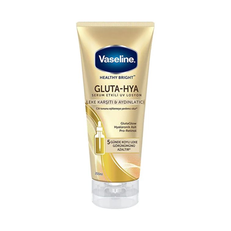 Vaseline Gluta Hya Serum Etkili UV Losyon Leke Karşıtı ve Aydınlatıcı 200 ml - 1