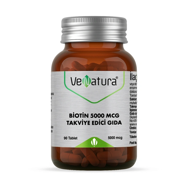 VeNatura Biotin 5000 mcg 90 Tablet - 1