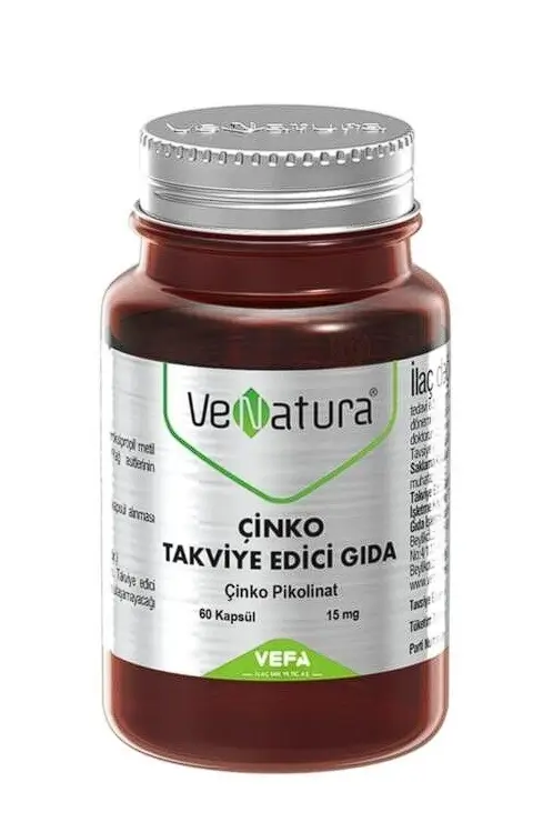 Venatura Çinko 15 mg 60 Kapsül - 1