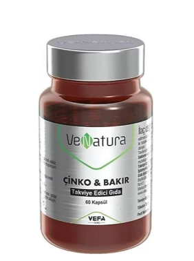 Venatura Çinko Bakır 60 Kapsül - VeNatura