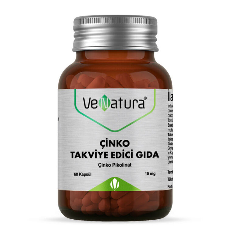 Venatura Çinko Pikolinat 15 mg 60 Kapsül - 1