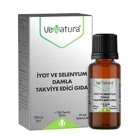 Venatura İyot ve Selenyum Damla 30 ml - 1