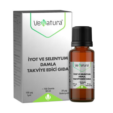 Venatura İyot ve Selenyum Damla 30 ml - VeNatura