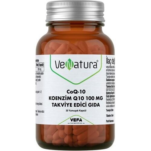 Venatura Koenzim Q10 100 mg 30 Yumuşak Kapsül - 1