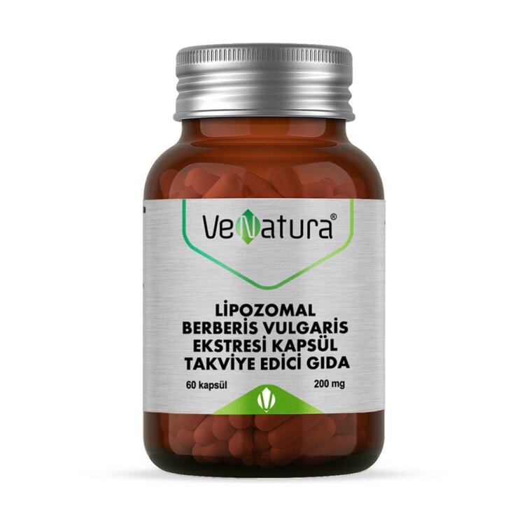 Venatura Lipozomal Berberis Vulgaris Ekstresi 60 Kapsül - 1