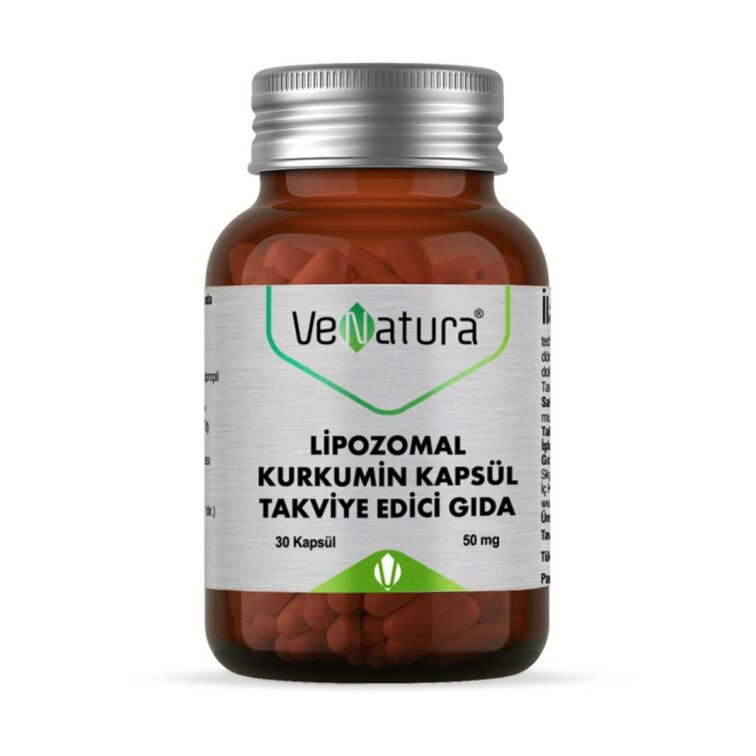 VeNatura Lipozomal Kurkumin 30 Kapsül - 1