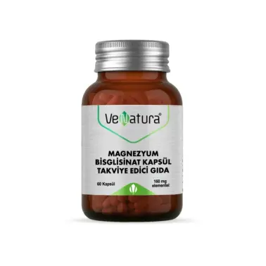 VeNatura Magnezyum Bisglisinat 60 Kapsül - VeNatura