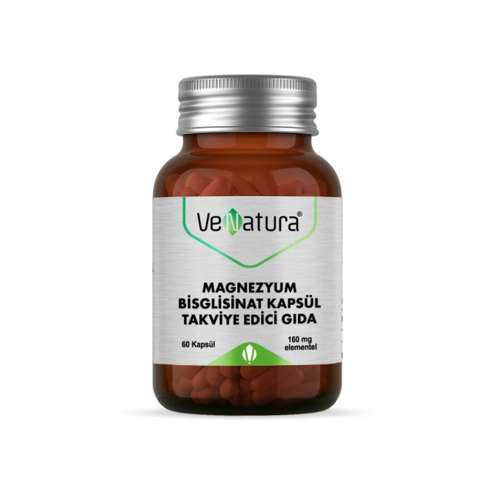 VeNatura Magnezyum Bisglisinat 60 Kapsül - VeNatura