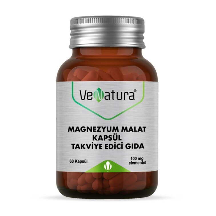 Venatura Magnezyum Malat 100 mg 60 Kapsül - 1