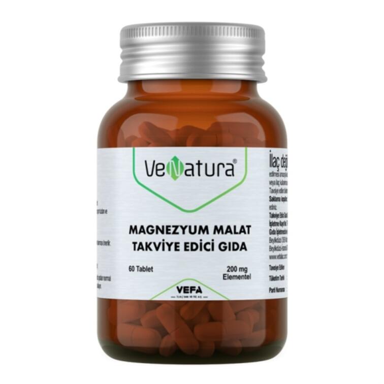 Venatura Magnezyum Malat 60 Tablet - 1
