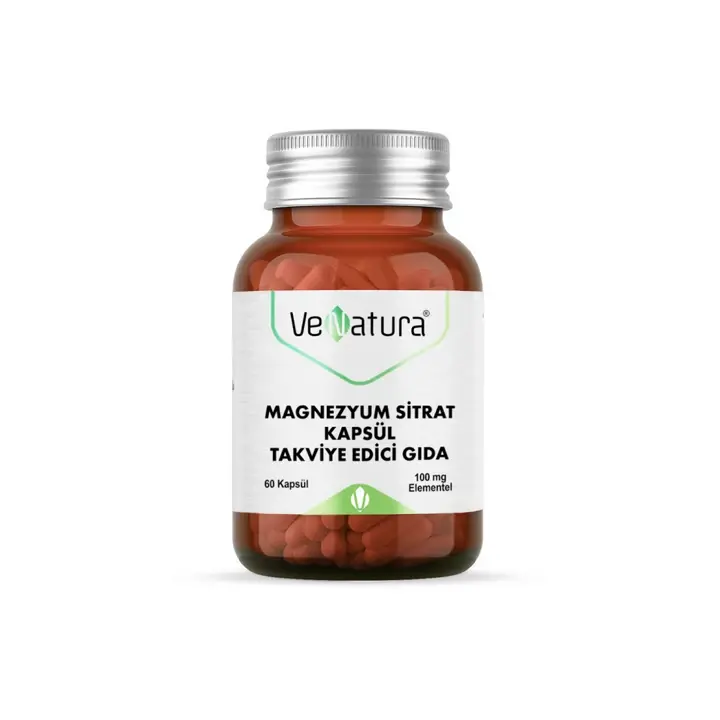 Venatura Magnezyum Sitrat 60 Kapsül - 1