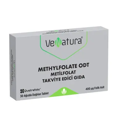 VeNatura Metilfolat Odt Takviye Edici Gıda 30 Tablet - VeNatura