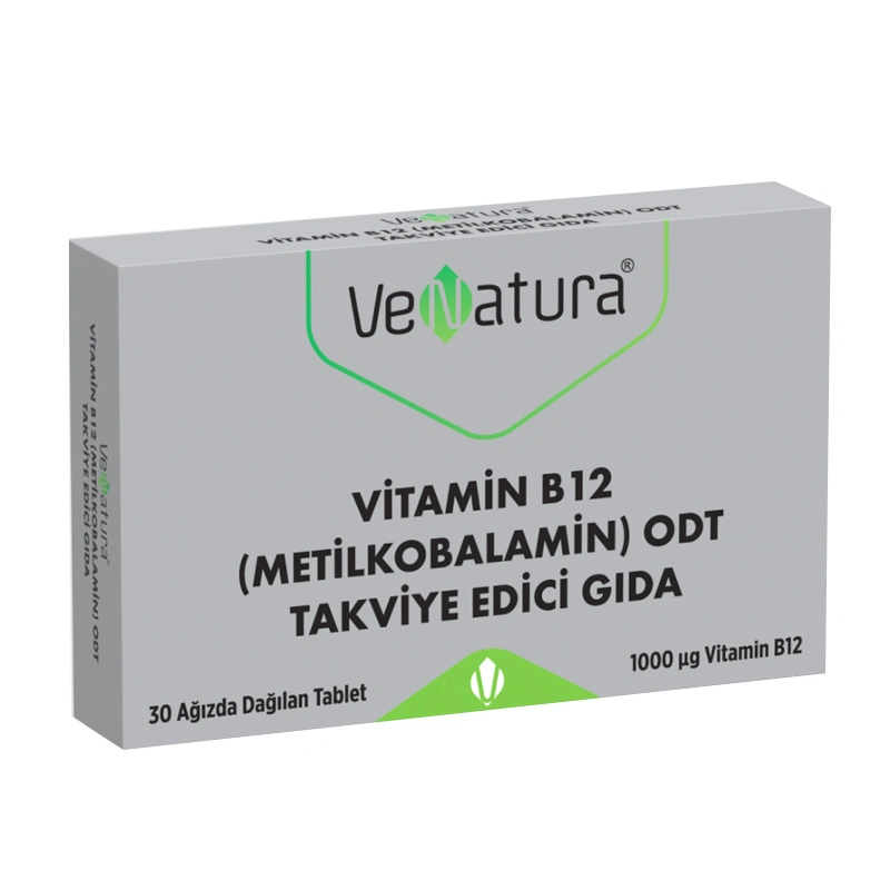 VeNatura Metilkobalamin ODT Takviye Edici Gıda 30 Tablet - VENATURA