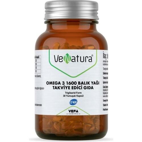 Venatura Omega-3 1600 mg 30 Kapsül - 1