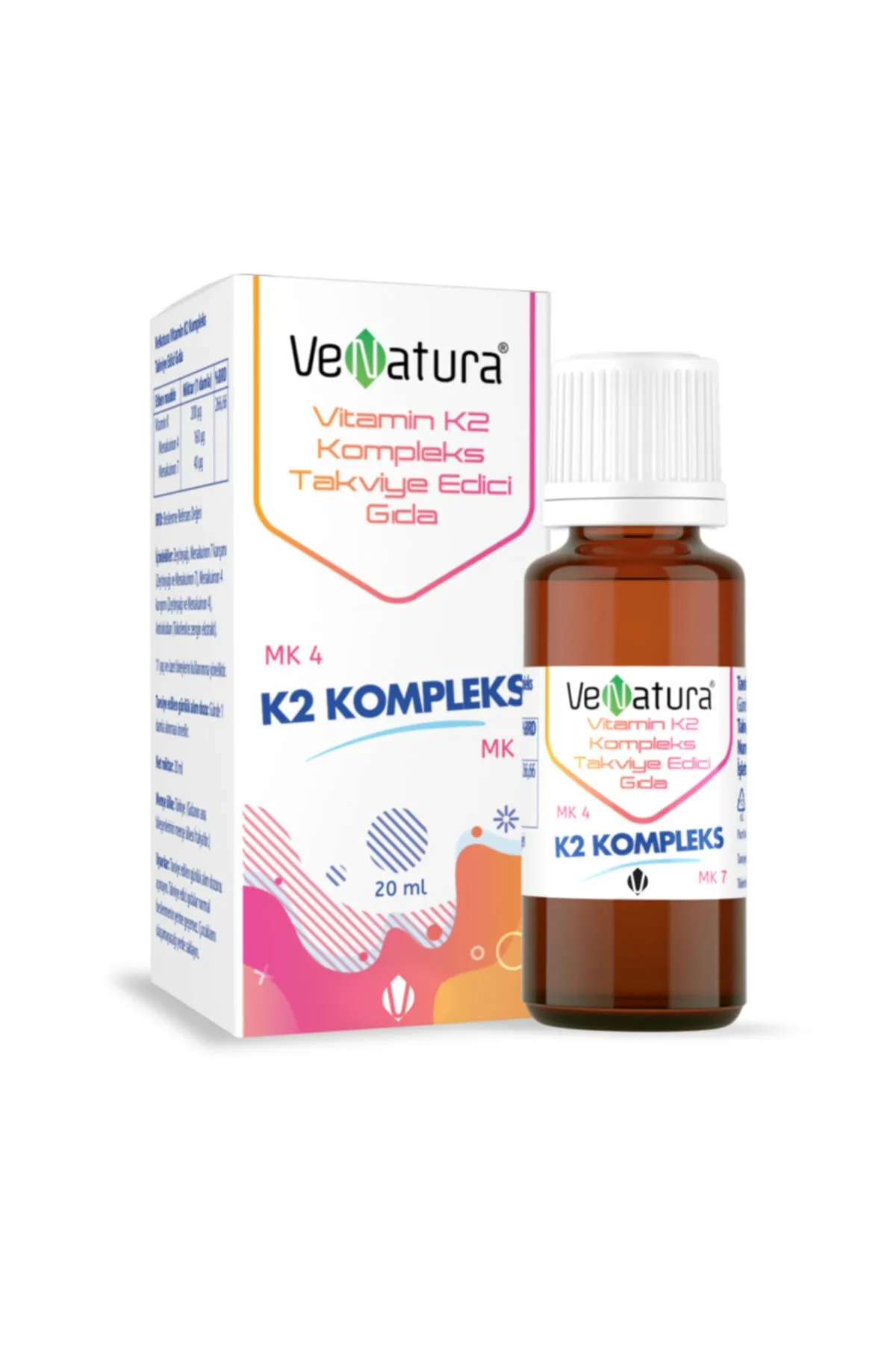 Venatura Vitamin K2 Kompleks Damla 20 ml - 1