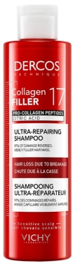 Vichy Dercos Collagen 17 Filler Tüm Saç Tipleri İçin Şampuan 200 ml - Vichy