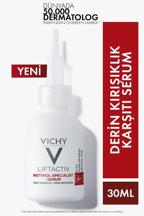 Vichy Liftactiv Retinol Specialist Derin Kırışıklık Karşıtı Serum 30 ml - 1