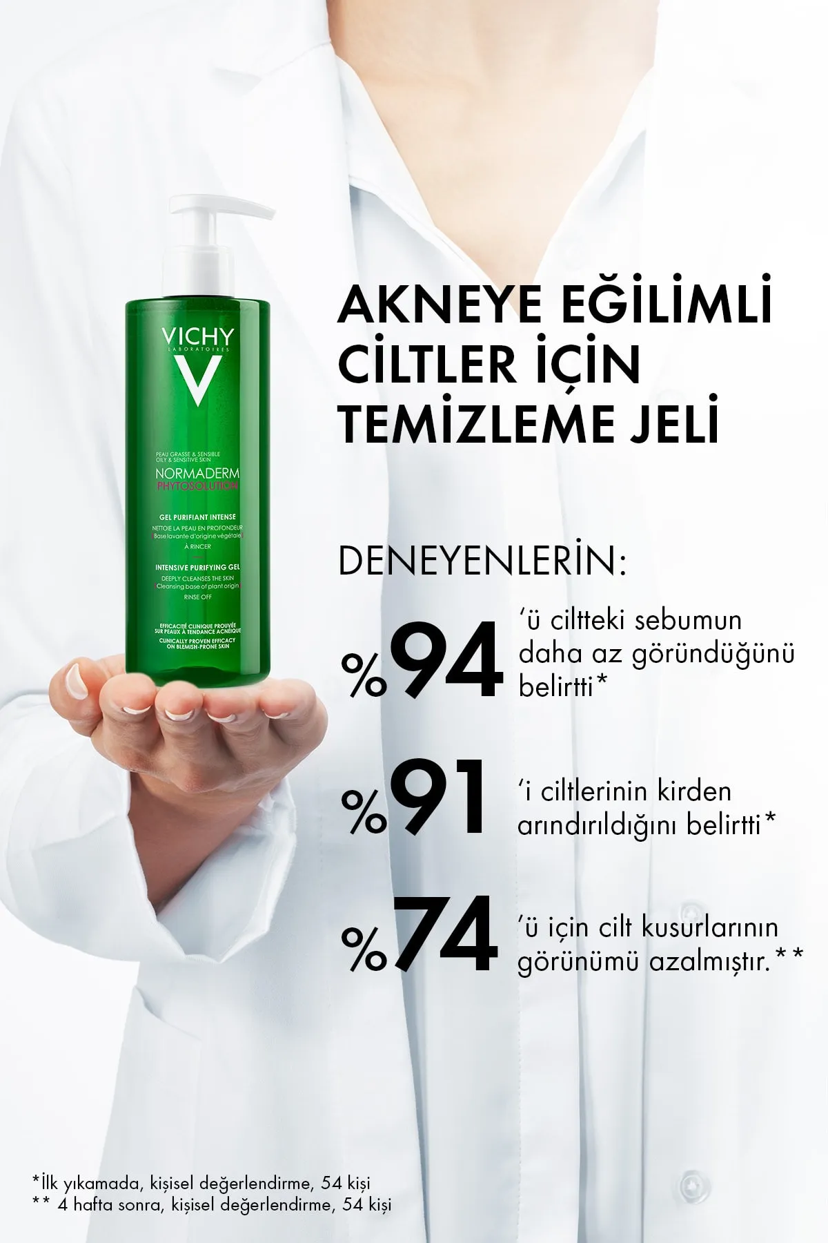 VICHY NORMADERM PHYTOSOLUTION GEL CLEANSER 400ML - 6