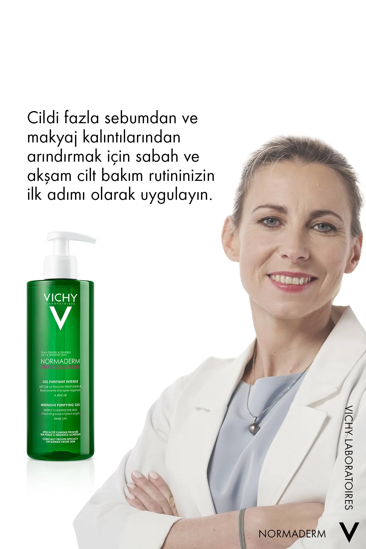 VICHY NORMADERM PHYTOSOLUTION GEL CLEANSER 400ML - 7