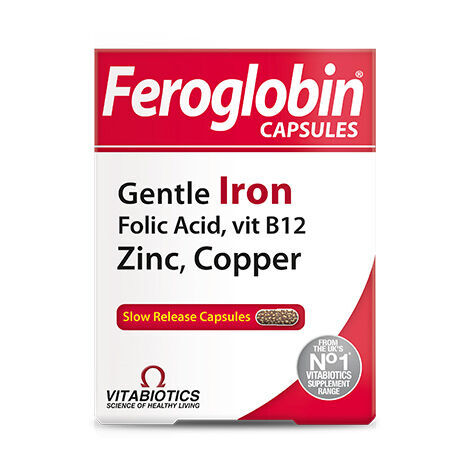 Vitabiotics Feroglobin 30 Kapsül - 1