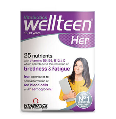Vitabiotics Wellteen Her 13-19 Years 30 Tablet - Vitabiotics