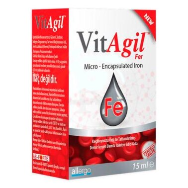 Vi̇tagi̇l Fer Demi̇r Damla 15 ml - VitaGlucan+