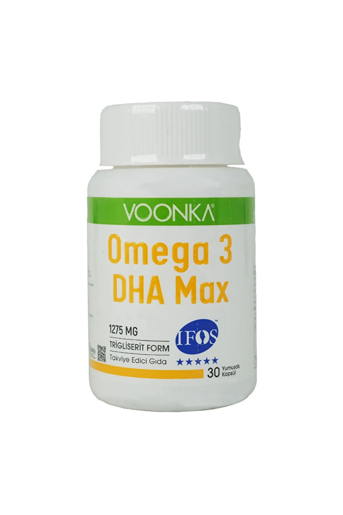 Voonka Omega 3 DHA Max Takviye Edici Gıda 30 Yumuşak Kapsül - 1