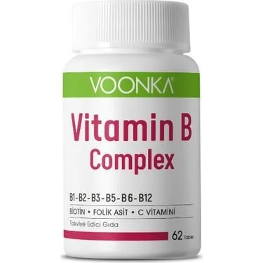 Voonka Vitamin B Complex 62 Tablet - 1