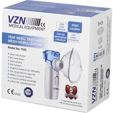 VZN Mesh Şarjlı Nebulizatör - 1