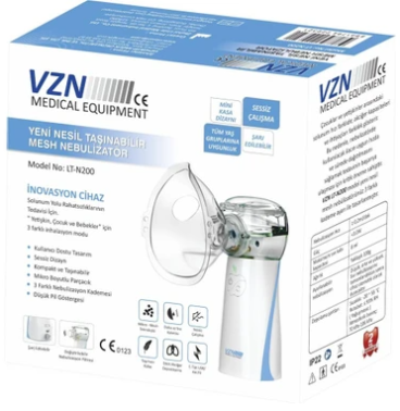 VZN Mesh Şarjlı Nebulizatör - VZN