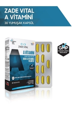 Zade Vital A Vitamini 500 mg 30 Kapsül - 1
