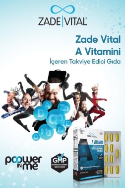 Zade Vital A Vitamini 500 mg 30 Kapsül - 2