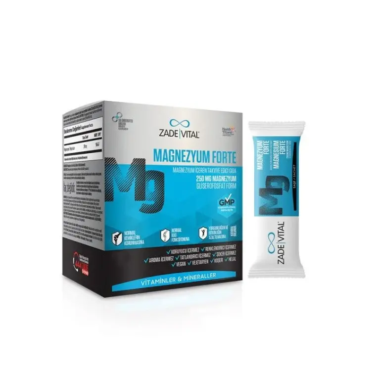 Zade Vital Magnezyum Forte 30 Saşe - 1