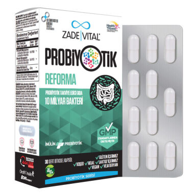 Zade Vital Probiyotik Reforma 30 Kapsül - Zade Vital